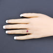 0.50 Carat Genuine Ruby 14K Yellow Gold Ring - Rings - Custom Crafting Alliance, LLC