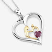 0.50 Carat Genuine Ruby .925 Sterling Silver Pendant - Pendants - Custom Crafting Alliance, LLC
