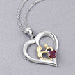 0.50 Carat Genuine Ruby .925 Sterling Silver Pendant - Pendants - Custom Crafting Alliance, LLC