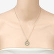 0.54 Carat Genuine Emerald .925 Sterling Silver Pendant - Pendants - Custom Crafting Alliance, LLC