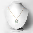 0.54 Carat Genuine Emerald .925 Sterling Silver Pendant - Pendants - Custom Crafting Alliance, LLC