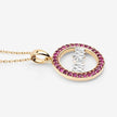 0.64 Carat Genuine Ruby .925 Sterling Silver Pendant - Pendants - Custom Crafting Alliance, LLC