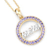 0.64 Carat Genuine Tanzanite .925 Sterling Silver Pendant - Pendants - Custom Crafting Alliance, LLC