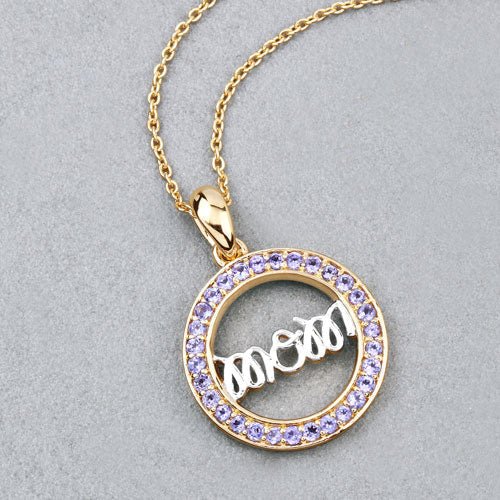 0.64 Carat Genuine Tanzanite .925 Sterling Silver Pendant - Pendants - Custom Crafting Alliance, LLC