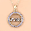 0.64 Carat Genuine Tanzanite .925 Sterling Silver Pendant - Pendants - Custom Crafting Alliance, LLC