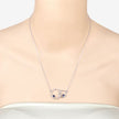 0.70 Carat Genuine Blue Sapphire .925 Sterling Silver Pendant - Pendants - Custom Crafting Alliance, LLC