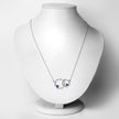 0.70 Carat Genuine Blue Sapphire .925 Sterling Silver Pendant - Pendants - Custom Crafting Alliance, LLC