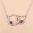 0.70 Carat Genuine Ruby .925 Sterling Silver Pendant - Pendants - Custom Crafting Alliance, LLC