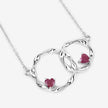 0.70 Carat Genuine Ruby .925 Sterling Silver Pendant - Pendants - Custom Crafting Alliance, LLC