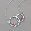 0.70 Carat Genuine Ruby .925 Sterling Silver Pendant - Pendants - Custom Crafting Alliance, LLC