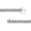 .925 Sterling Silver 2.0 Cttw Diamond 7