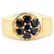 0.91 Carat Genuine Black Diamond .925 Sterling Silver Ring - Rings - Custom Crafting Alliance, LLC