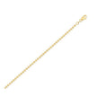 Moon Cut Bead Chain in 14k Yellow Gold (2.50 mm)
