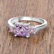 0.96 Carat Genuine Pink Sapphire .925 Sterling Silver Ring - Rings - Custom Crafting Alliance, LLC