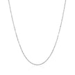 14k White Gold Singapore Chain 0.8mm