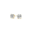 1 1/2 cttw Certified IGI Lab Grown Round Diamond Stud Earrings 14k Yellow Gold (G/VS2) - Earrings - Custom Crafting Alliance, LLC