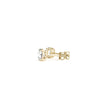 1 cttw Certified IGI Lab Grown Round Diamond Stud Earrings 14k Yellow Gold (G/VS2) - Earrings - Custom Crafting Alliance, LLC