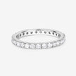 1.00 Carat Lab Grown Diamond 14K White Gold Ring - Rings - Custom Crafting Alliance, LLC