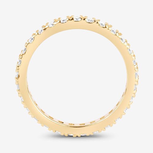 1.00 Carat Lab Grown Diamond 14K Yellow Gold Ring - Rings - Custom Crafting Alliance, LLC