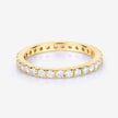 1.00 Carat Lab Grown Diamond 14K Yellow Gold Ring - Rings - Custom Crafting Alliance, LLC