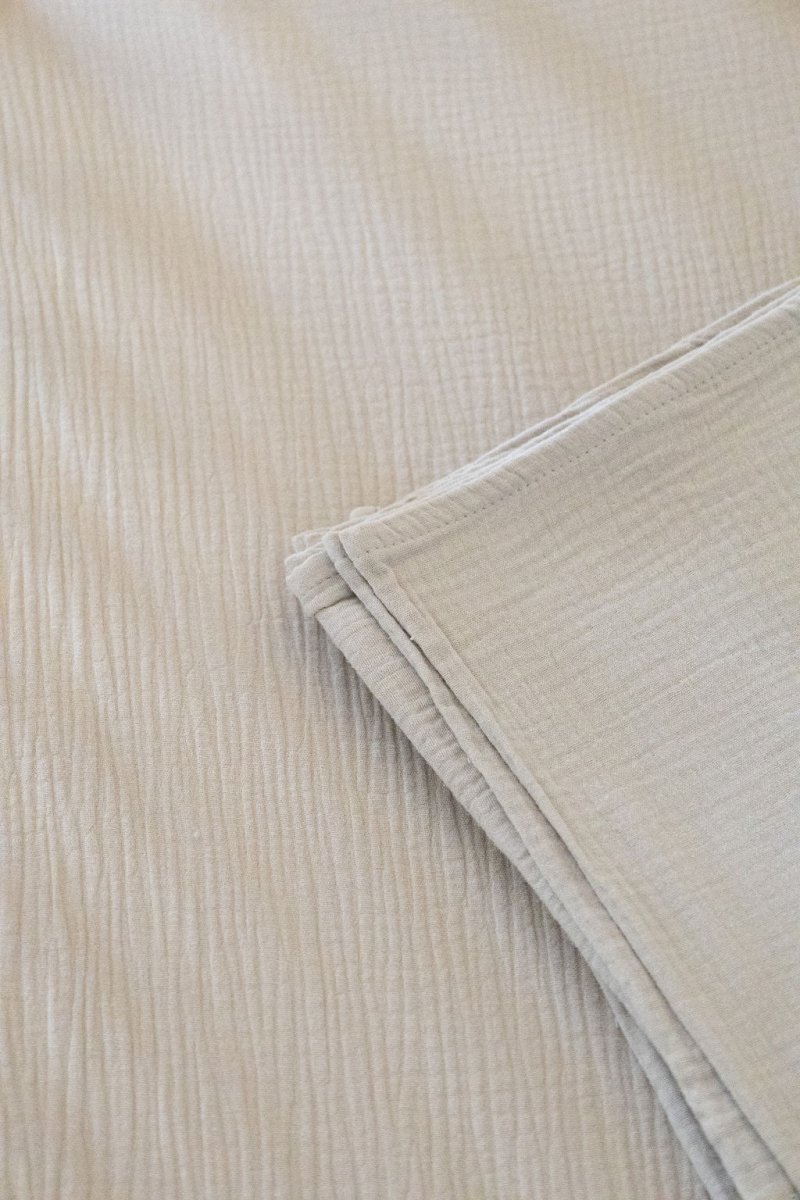 100% Organic Cotton Gauze Muslin Crib Sheet - Crib Sheet - Custom Crafting Alliance, LLC