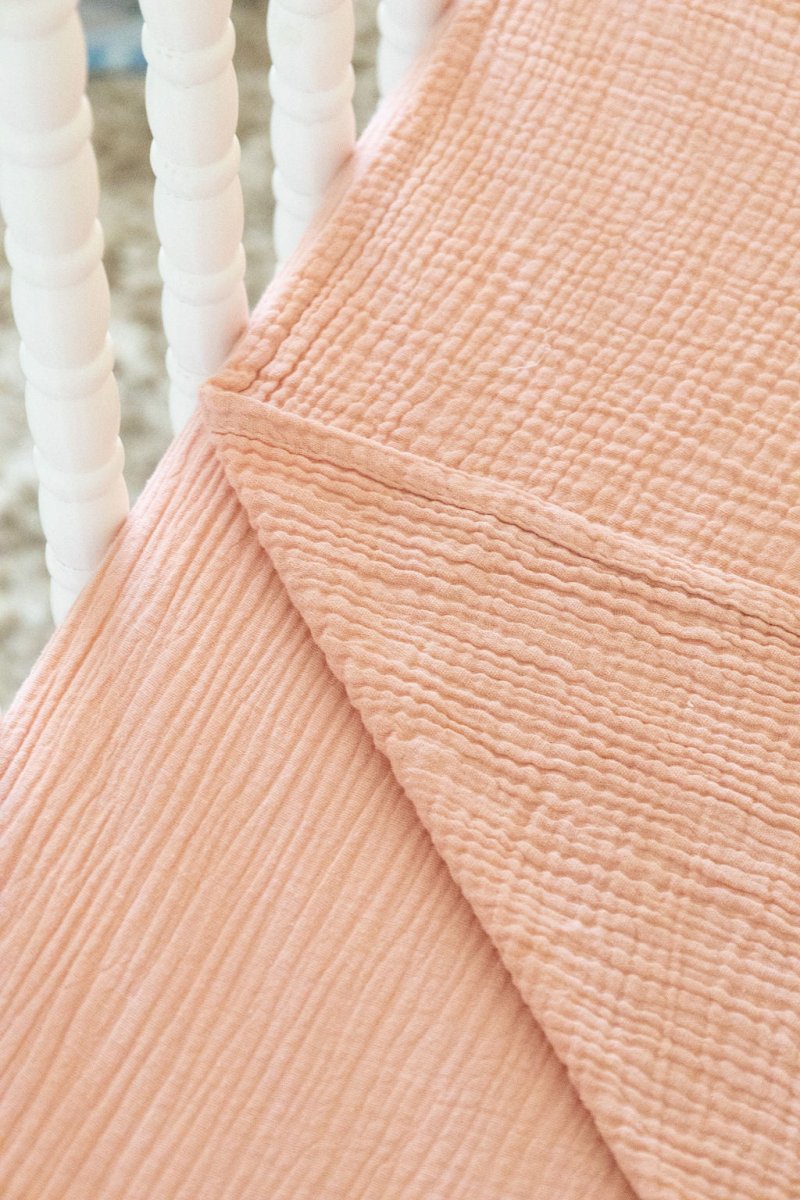 100% Organic Cotton Gauze Muslin Crib Sheet - Crib Sheet - Custom Crafting Alliance, LLC