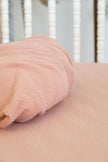 100% Organic Cotton Gauze Muslin Crib Sheet - Crib Sheet - Custom Crafting Alliance, LLC