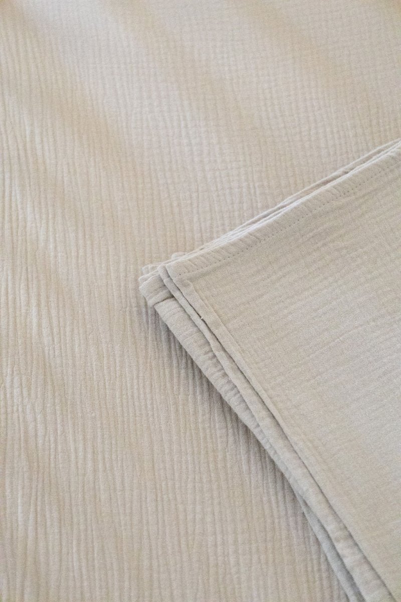 100% Organic Cotton Gauze Muslin Crib Sheet - Crib Sheet - Custom Crafting Alliance, LLC