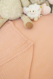 100% Organic Cotton Gauze Muslin Crib Sheet - Crib Sheet - Custom Crafting Alliance, LLC