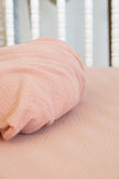 100% Organic Cotton Gauze Muslin Crib Sheet - Crib Sheet - Custom Crafting Alliance, LLC