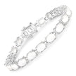 10.26 Carat Genuine Opal .925 Sterling Silver Bracelet - Bracelets - Custom Crafting Alliance, LLC