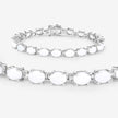 10.26 Carat Genuine Opal .925 Sterling Silver Bracelet - Bracelets - Custom Crafting Alliance, LLC