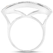 1.08 Carat Genuine Multi Sapphire .925 Sterling Silver Ring - Rings - Custom Crafting Alliance, LLC