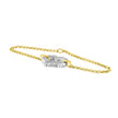 10K Two Tone Gold 1/4 Cttw Diamond Encrusted Heart Charm 7