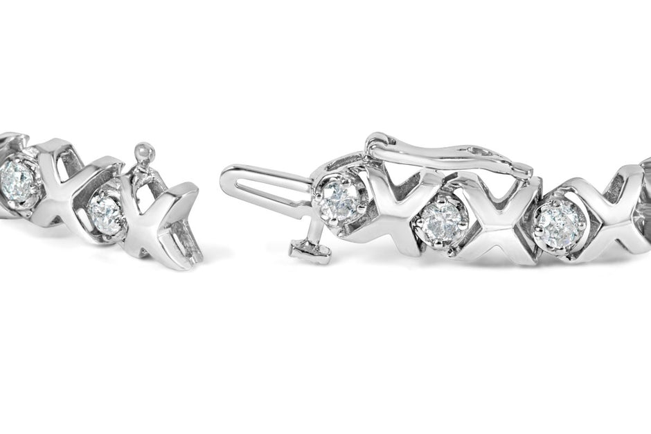 10k White Gold 2.00 Cttw Round-Cut Diamond 