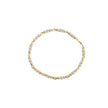 10k Yellow Gold 1.00 Cttw Diamond 3 Stone Link Bracelet (I-J Color, I1-I2 Clarity) -7.25