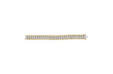 10K Yellow Gold 4.00 Cttw Pave Diamond Classic Link 7