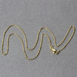 10k Yellow Gold Diamond Cut Cable Link Chain (1.10 mm) - Necklaces - Custom Crafting Alliance, LLC