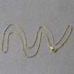 10k Yellow Gold Diamond Cut Cable Link Chain (1.10 mm) - Necklaces - Custom Crafting Alliance, LLC