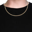 10k Yellow Gold Miami Cuban Semi Solid Chain (4.50 mm) - Necklaces - Custom Crafting Alliance, LLC