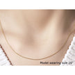 10k Yellow Gold Oval Cable Link Chain (0.97 mm) - Necklaces - Custom Crafting Alliance, LLC