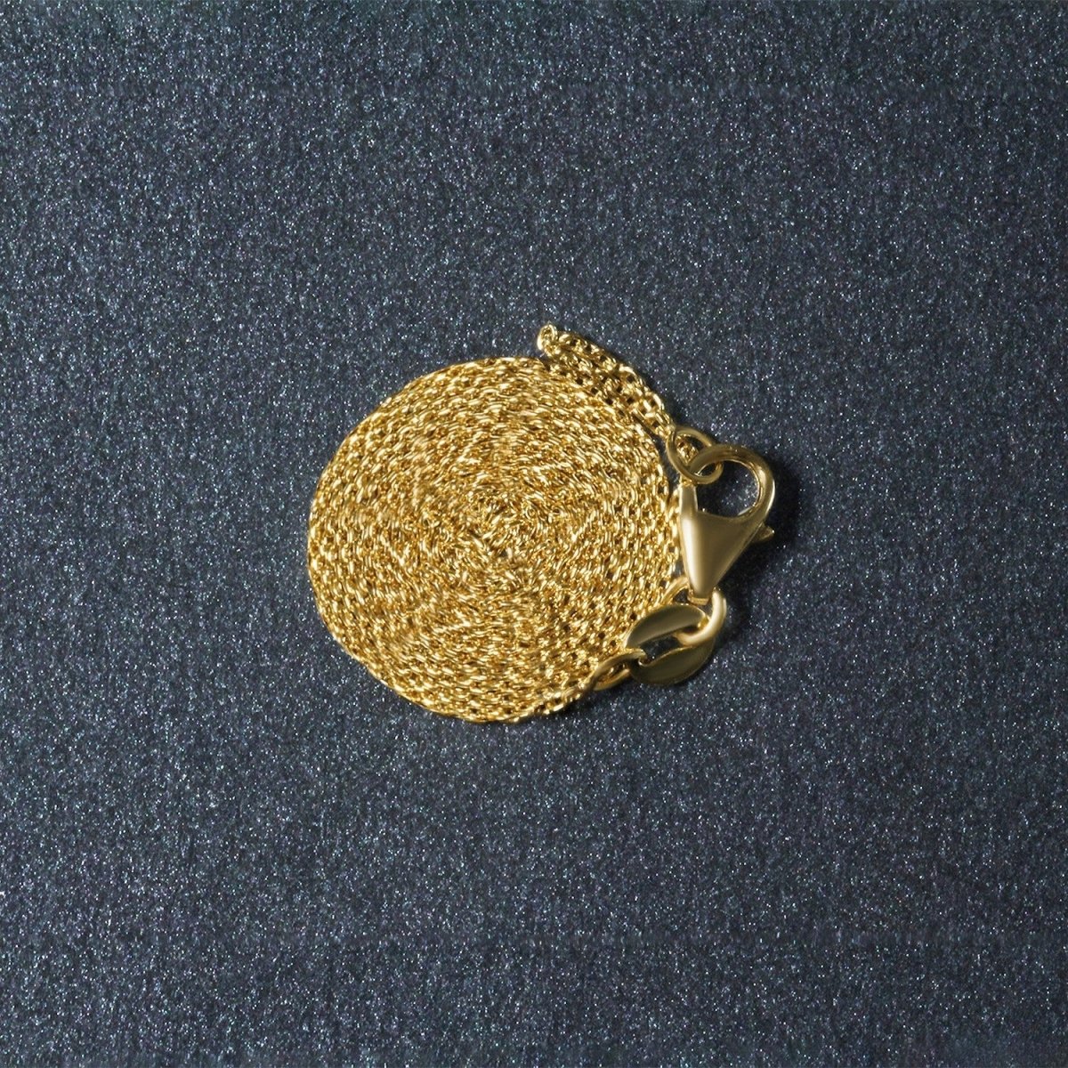 10k Yellow Gold Oval Cable Link Chain (0.97 mm) - Necklaces - Custom Crafting Alliance, LLC