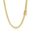 10k Yellow Gold Semi Solid Miami Cuban Chain (4.50 mm) - Necklaces - Custom Crafting Alliance, LLC