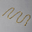 10K Yellow Gold Solid Figaro Chain (4.50 mm) - Necklaces - Custom Crafting Alliance, LLC