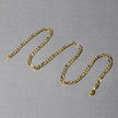 10K Yellow Gold Solid Figaro Chain (4.50 mm) - Necklaces - Custom Crafting Alliance, LLC