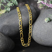 10K Yellow Gold Solid Figaro Chain (4.50 mm) - Necklaces - Custom Crafting Alliance, LLC