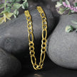10K Yellow Gold Solid Figaro Chain (5.30 mm) - Necklaces - Custom Crafting Alliance, LLC