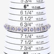 1.10 Carat Genuine Tanzanite .925 Sterling Silver Bracelet - Bracelets - Custom Crafting Alliance, LLC