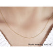 14k Yellow Gold Singapore Chain 0.6mm