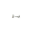 1/2 cttw Lab Grown Round Diamond Stud Earrings 14k White Gold (G/VS2) - Earrings - Custom Crafting Alliance, LLC